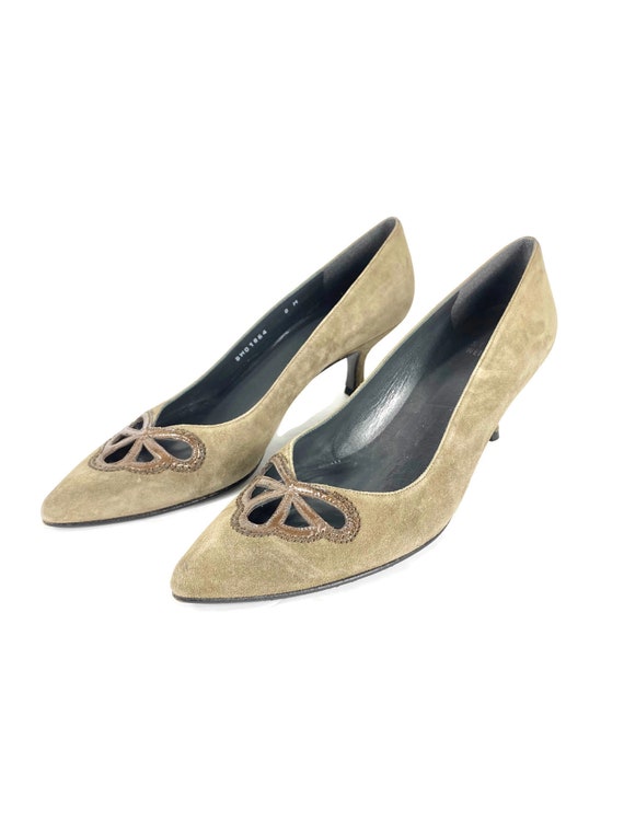 90's Stuart Weitzman Heels | Vintage Short Heels |