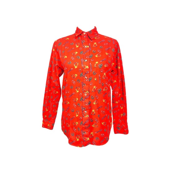 70's Western Shirt | Vintage Western Button Up Top