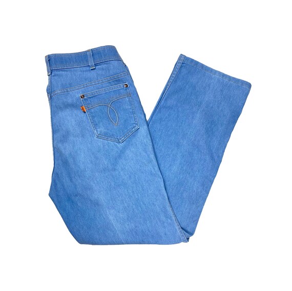 70's Orange Tab Levi's | Vintage High Rise Blue Je
