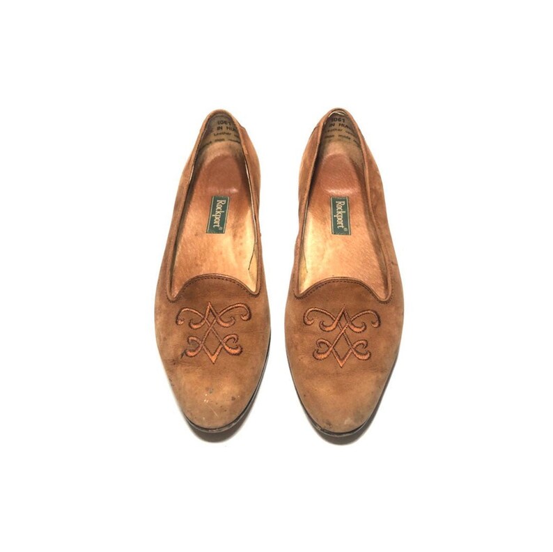 rockport suede loafers