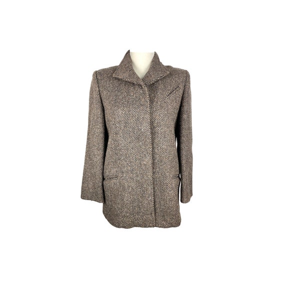 tweed peacoat