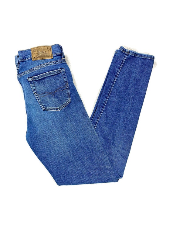 Vintage High Waisted Jeans, 90s Clothing | Polo R… - image 2