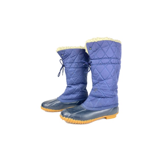 Vintage Rain Boots | 70's Snow Boots, Tall Duck Bo
