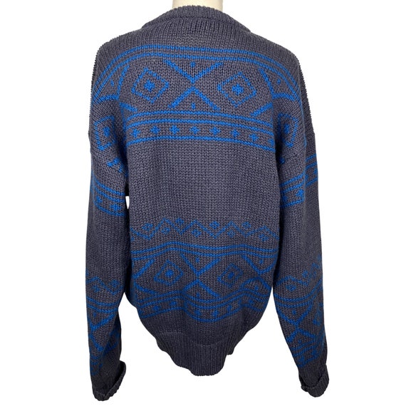 Vintage Clothing, Sweater, Cable Knit, Southwestern, … Gem