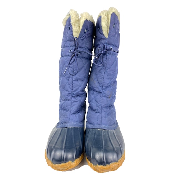 80/'s Weather BootsVintage Snow BootsSporto Tall Shearling Lined Duck BootsRain BootsWeather BootsSize 8 Weather Boots