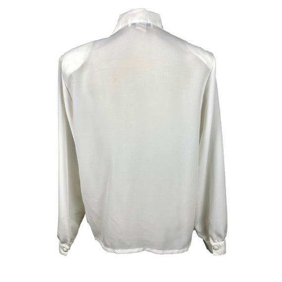 Vintage Blouse|70's Off White Blouse, 70s Clothin… - image 6