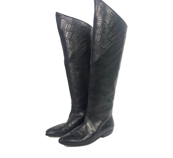 vintage knee high boots