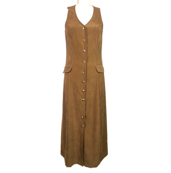 80's Maxi Dress | Vintage Sleeveless Dress - image 2