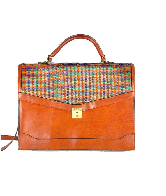 vintage leather satchel bags