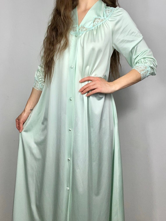 Vintage Clothing 60's Night Gown , Vintage Lace S… - image 2