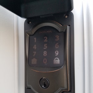 Weather-Resistant Housing for Schlage Encode Exterior Keypad