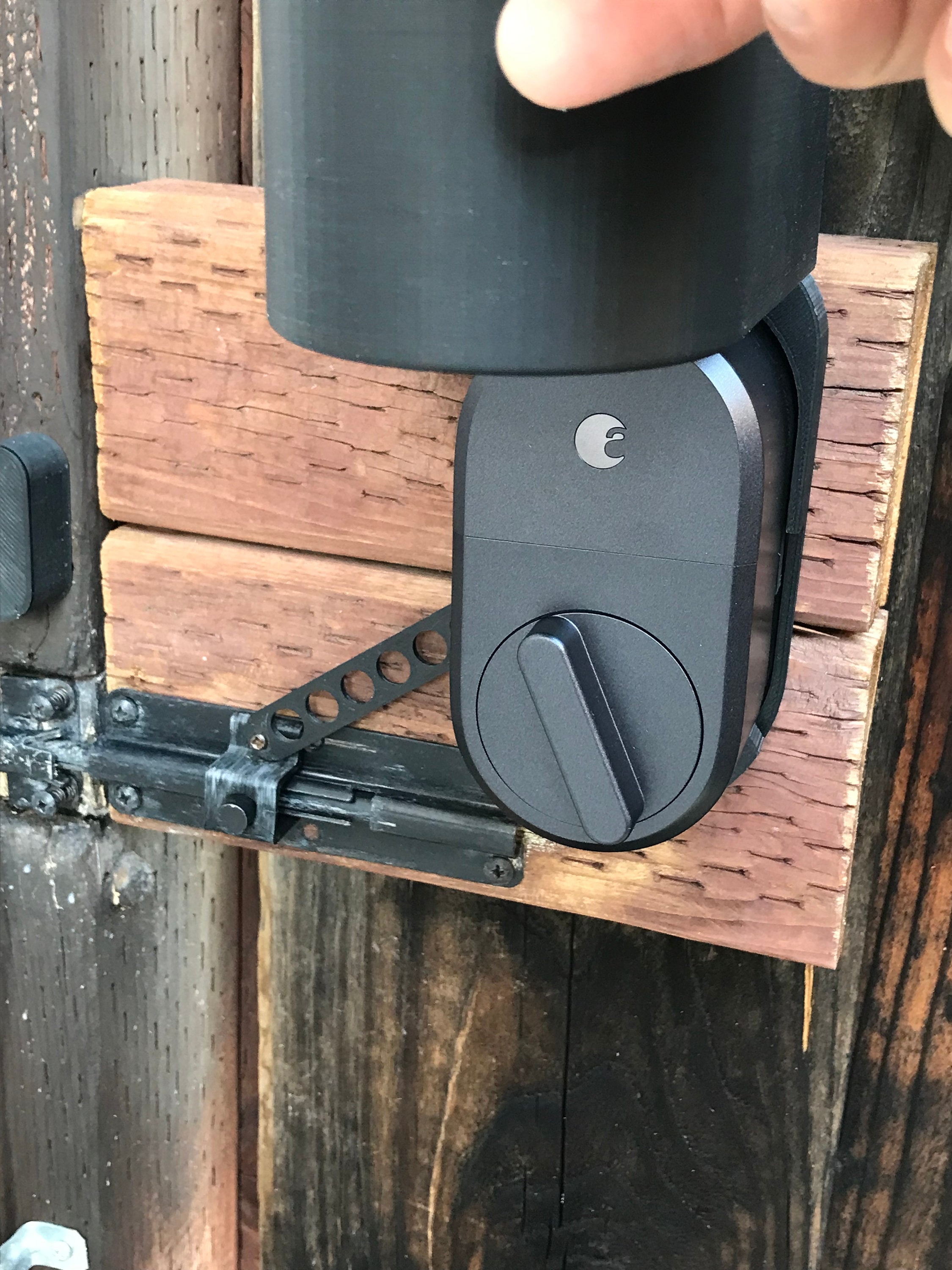 Adaptador de cerradura inteligente para puerta exterior para August Smart  Lock 3.ª generación -  España