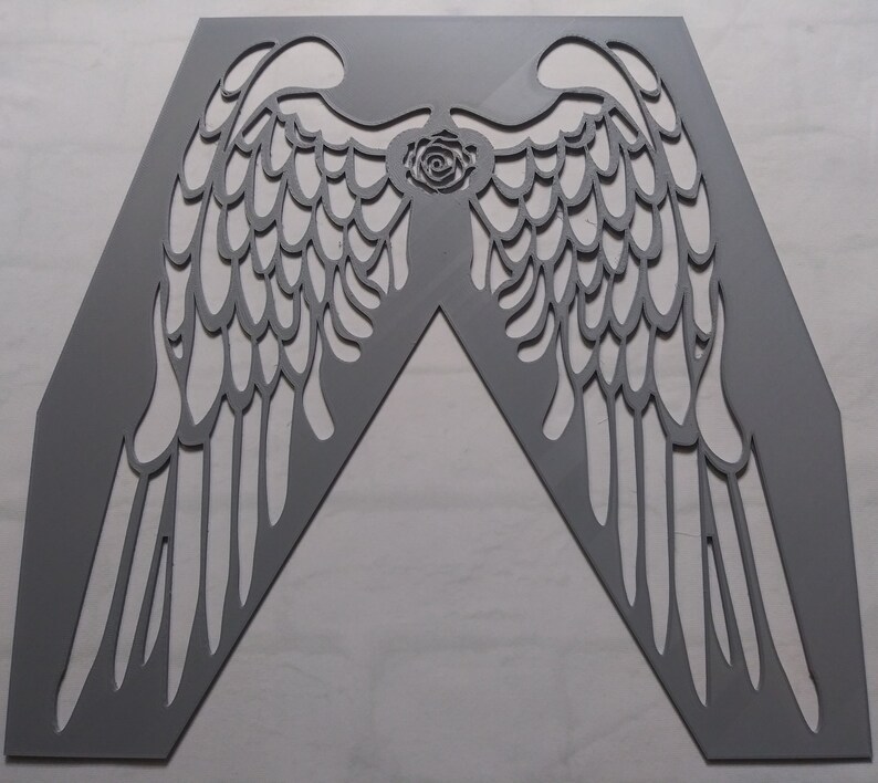 Angel Wings 3D Stencil Reusable Angel Wings Wall Decor Etsy