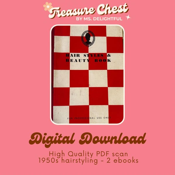 Guía de peinados y belleza de los años 50 / 2 ebooks (artículo digital)