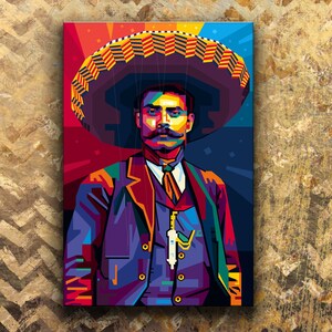 Zapata Wall ART emiliano Fine Art Print | Etsy