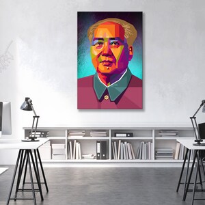 pop art Mao