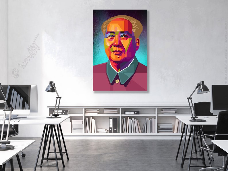 pop art Mao