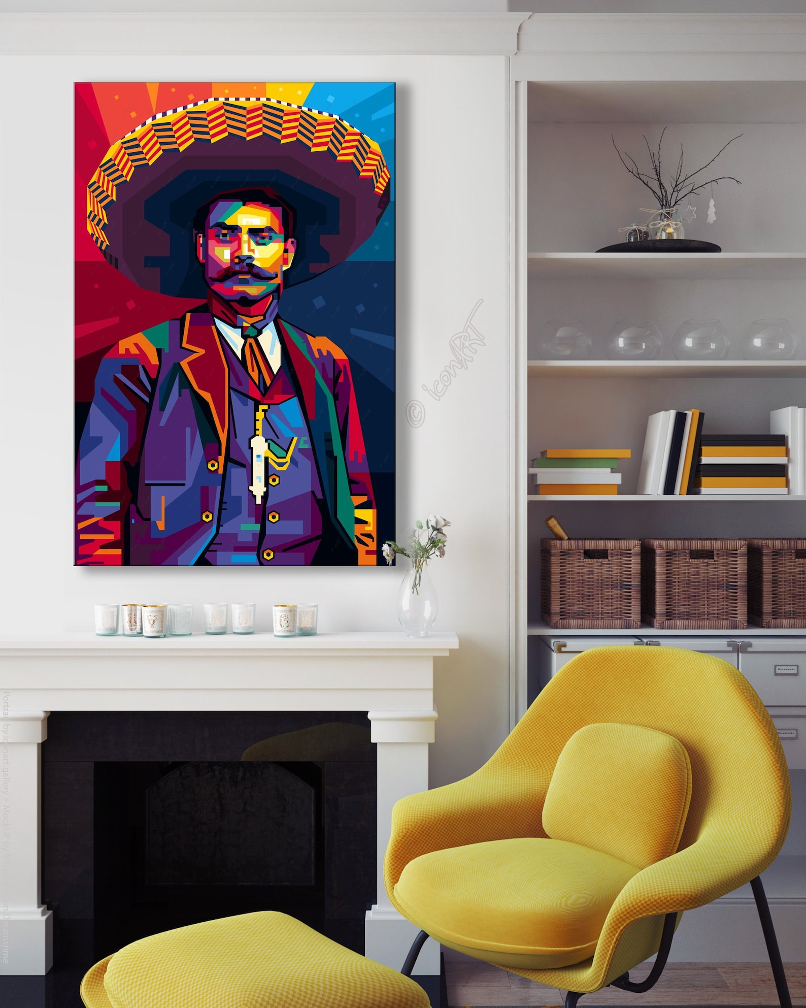 Zapata Wall ART emiliano Fine Art Print Etsy