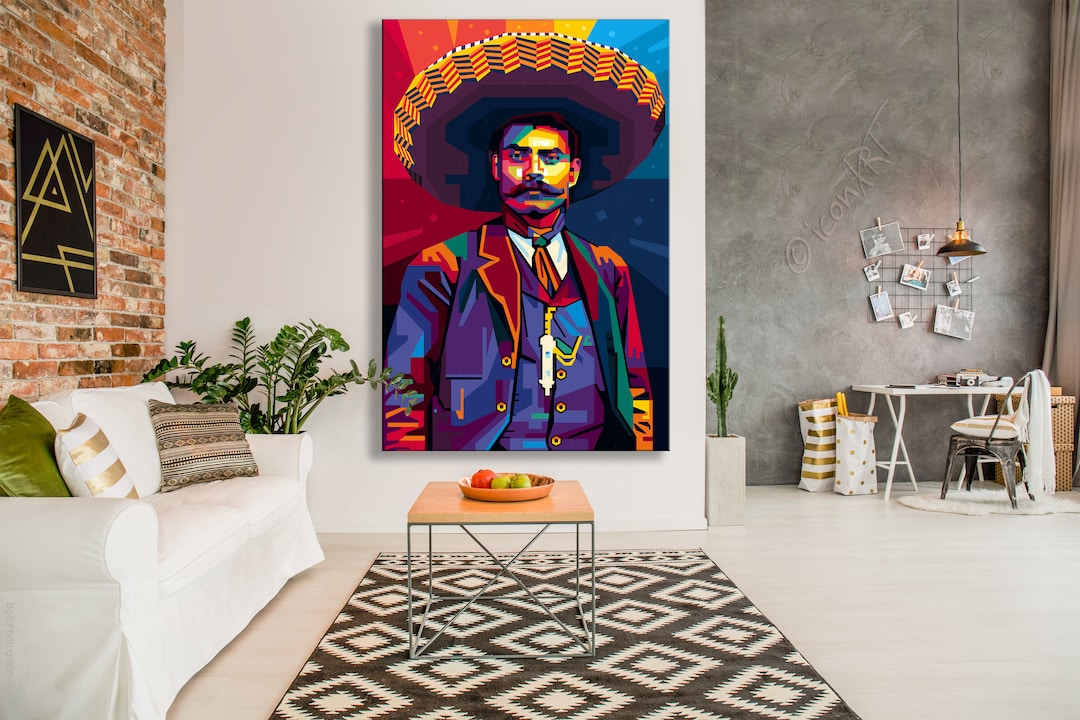 Zapata Wall ART emiliano Fine Art Print Personalized Gift Art Print Pop Art Home Wall Decor