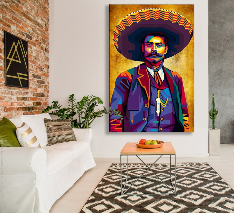 Zapata Wall ART emiliano Fine Art Print Etsy