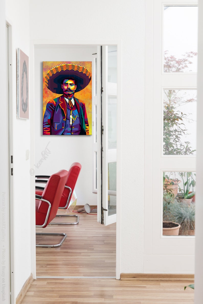 Zapata Wall ART emiliano Fine Art Print Etsy