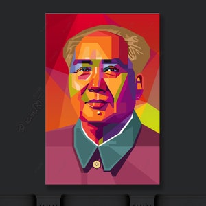 pop art Mao graphic