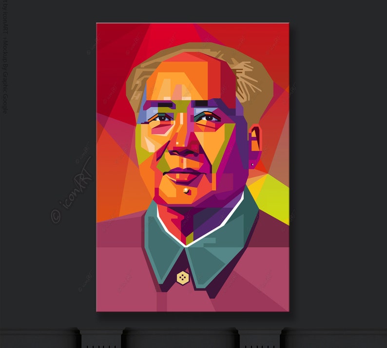pop art Mao graphic