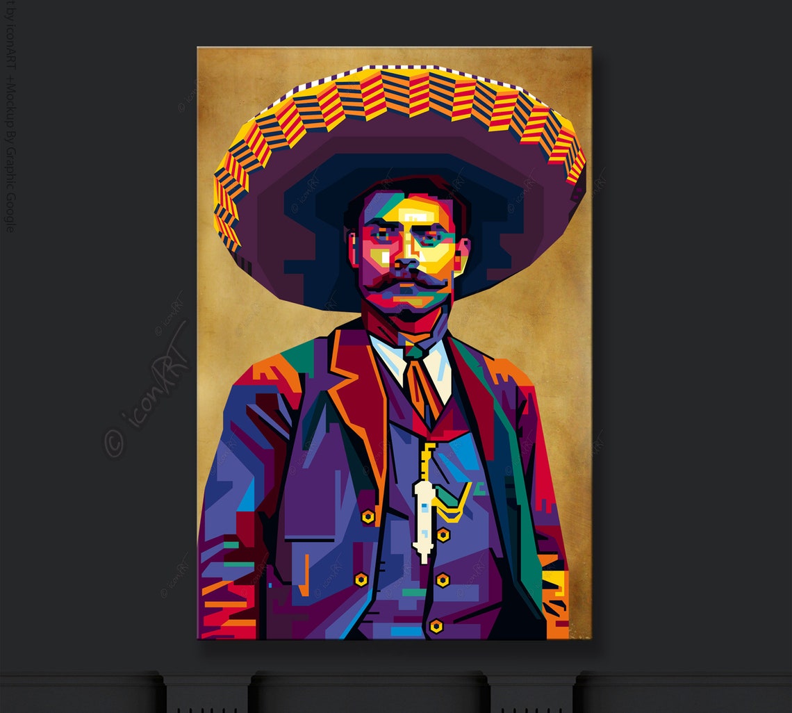 Zapata Wall ART emiliano Fine Art Print Etsy