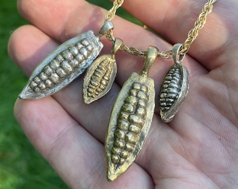 Cocoa Pod Pendants