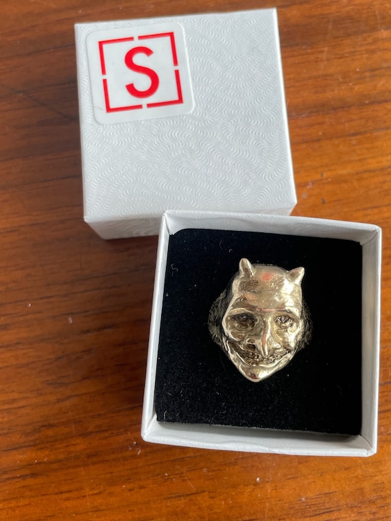 Buy Devil Face Ring Online in India - Etsy