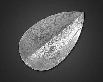 Unique Kitchen Knife Oval Ulu Knife Camping Skinner Knife Outdoor Knife Gift For Her Gift For Him Handmade Damascus Steel Knife Gift for Him