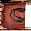 Handmade Leather Tote Bag – Women's Office Carryall Purse for Work or Everyday Use | MONT5 product logo