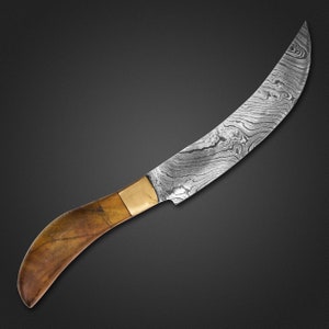 Handcrafted Damascus Steel Chef Knife, Professional Culinary Blade, Kitchen Cutlery, Personalized Cooking Tool, Wedding Gift for Him or Her