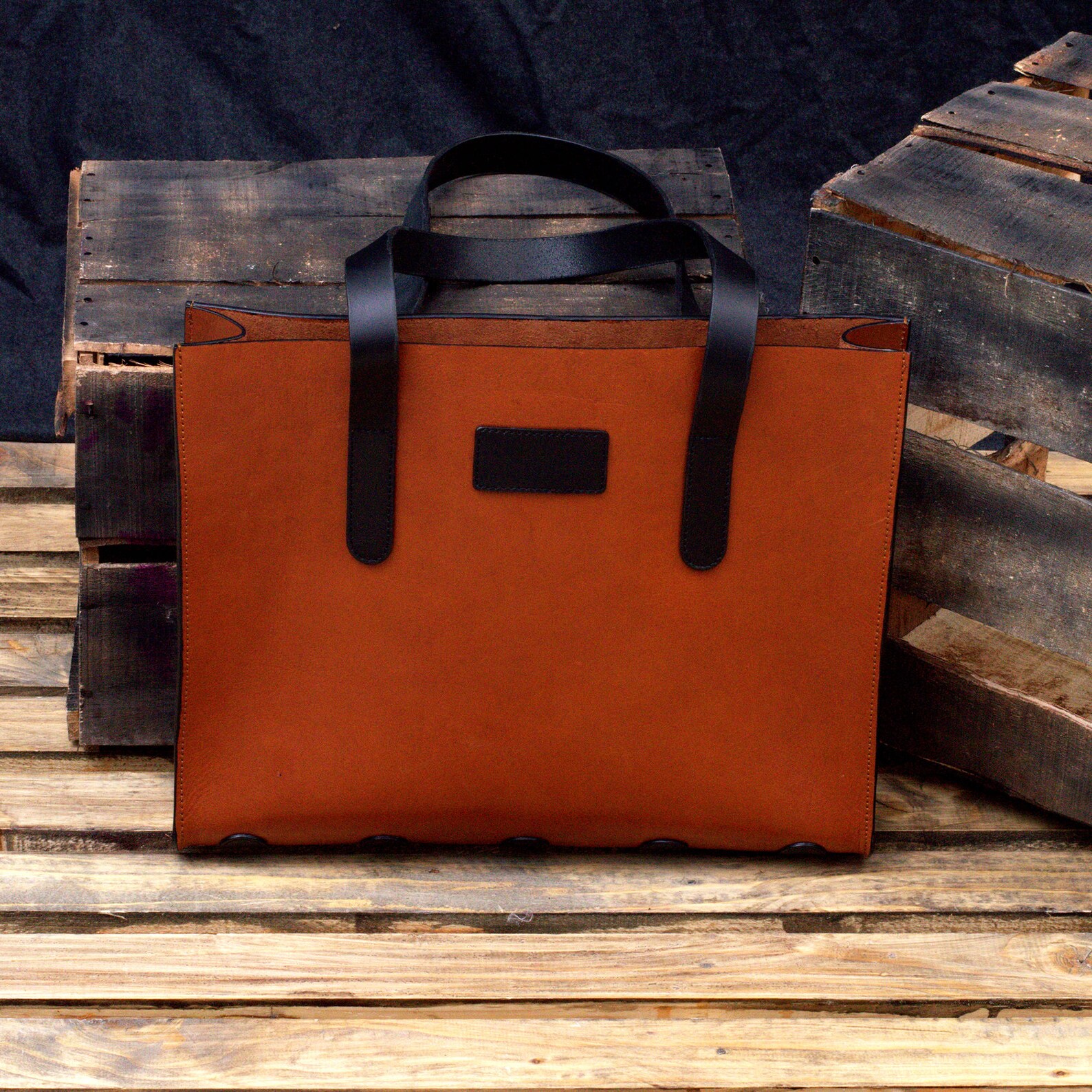 Handcrafted Leather Bag Luxurious Vegetable Tanned Leather Etsy