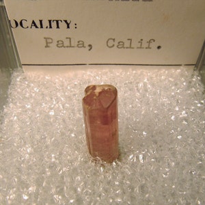 pink Elbaite from Pala