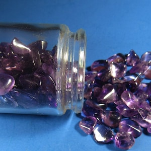 Tiny tumbled AMETHYST for gem trees