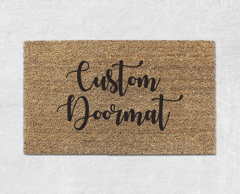 Custom Doormat Custom Door Mat Personalized Door Mat Etsy