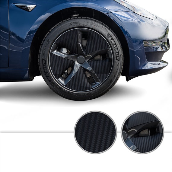 Tesla model 3 2024 aero wheel wrap