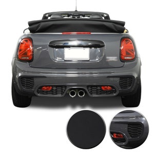 Rear Bumper Bezel Accent Vinyl Decal Overlay Wrap Compatible with John Cooper Works F56 F57 F55 Mini 2015-2020 - Matte