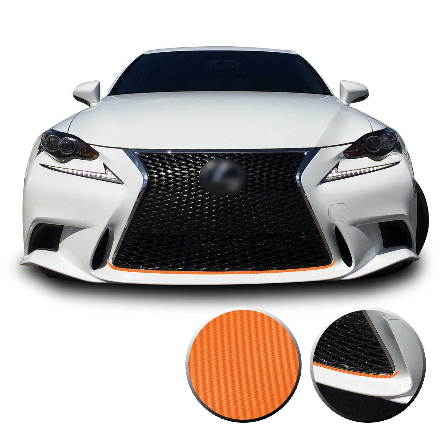 Front Grille Pinstripe Accent Vinyl Decal Overlay Wrap -  Finland