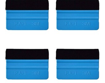 REEVAA Vinyl Squeegee Felt Buffers Strips Accessory for Craft Art Car Window Tint Tool Wrap Graphic Design Installation Application 4 inch Squeegee Blue Smoothing Fabric Wet Dry 20PCS REEVAA Vinyl Squeegee Felt Buffers Strips Accessory for Craft Art Car Window Tint Tool Wrap Graphic Design Installation Application 4 inch Squeegee Blue Smoothing Fabric Wet Dry 20PCS