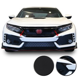 Front Bumper Fangs Accent Vinyl Decal Overlay Wrap Compatible  Etsy