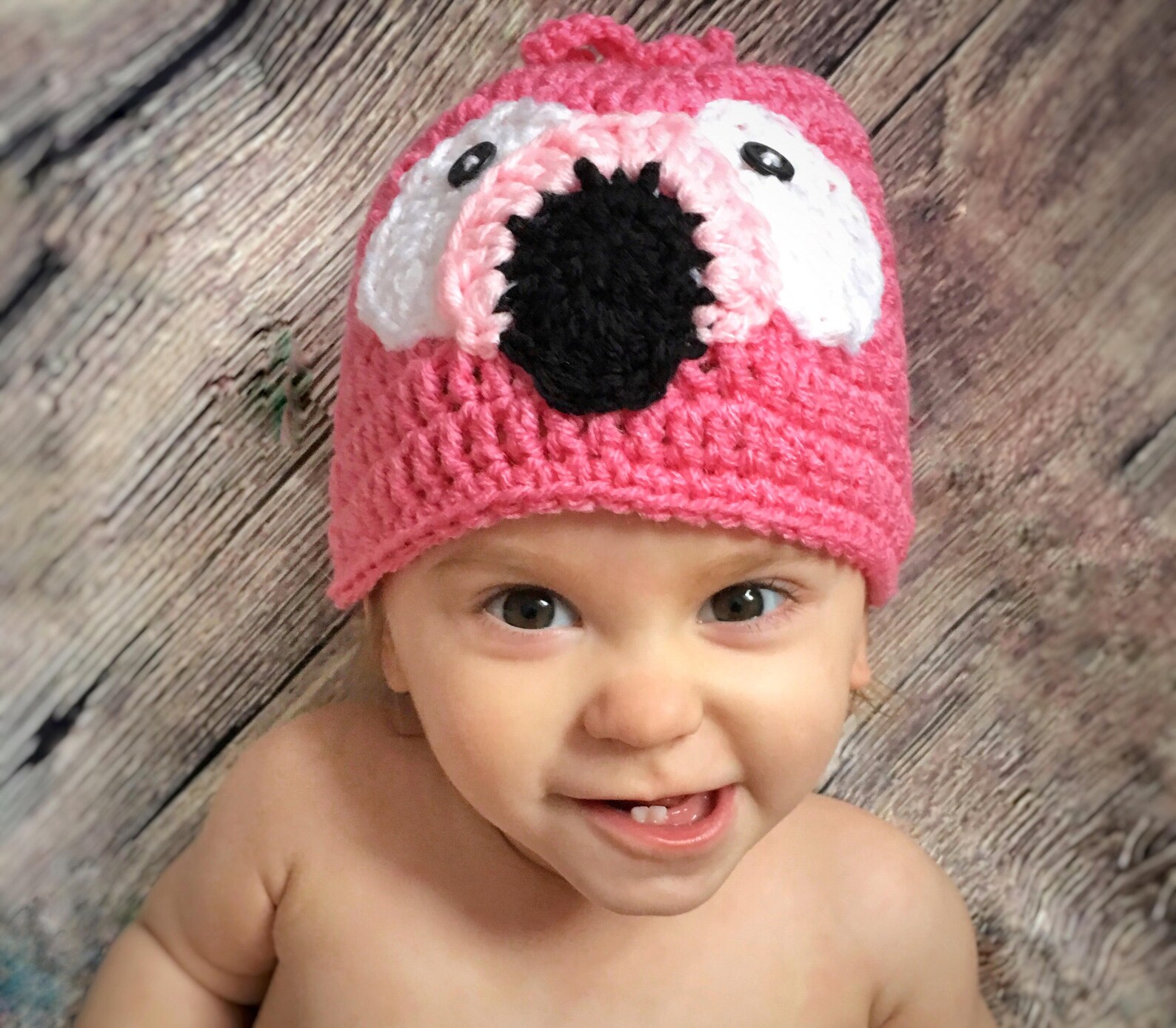 Baby Flamingo Outfit Crochet Flamingo Set Flamingo Hat Bird Etsy