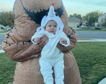 Nightmare Before Christmas, Zero Ghost Dog, Crochet Baby Hat, Crochet  Newborn Outfit, Crochet Baby Outfit, Baby Halloween Costume, Baby Hat