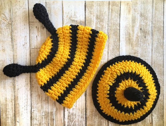 Newborn Halloween Costume, Infant Halloween Costume, Bumble Bee Baby Costume, Baby Bee Costume, Baby Halloween Costume, Newborn Bee Costume