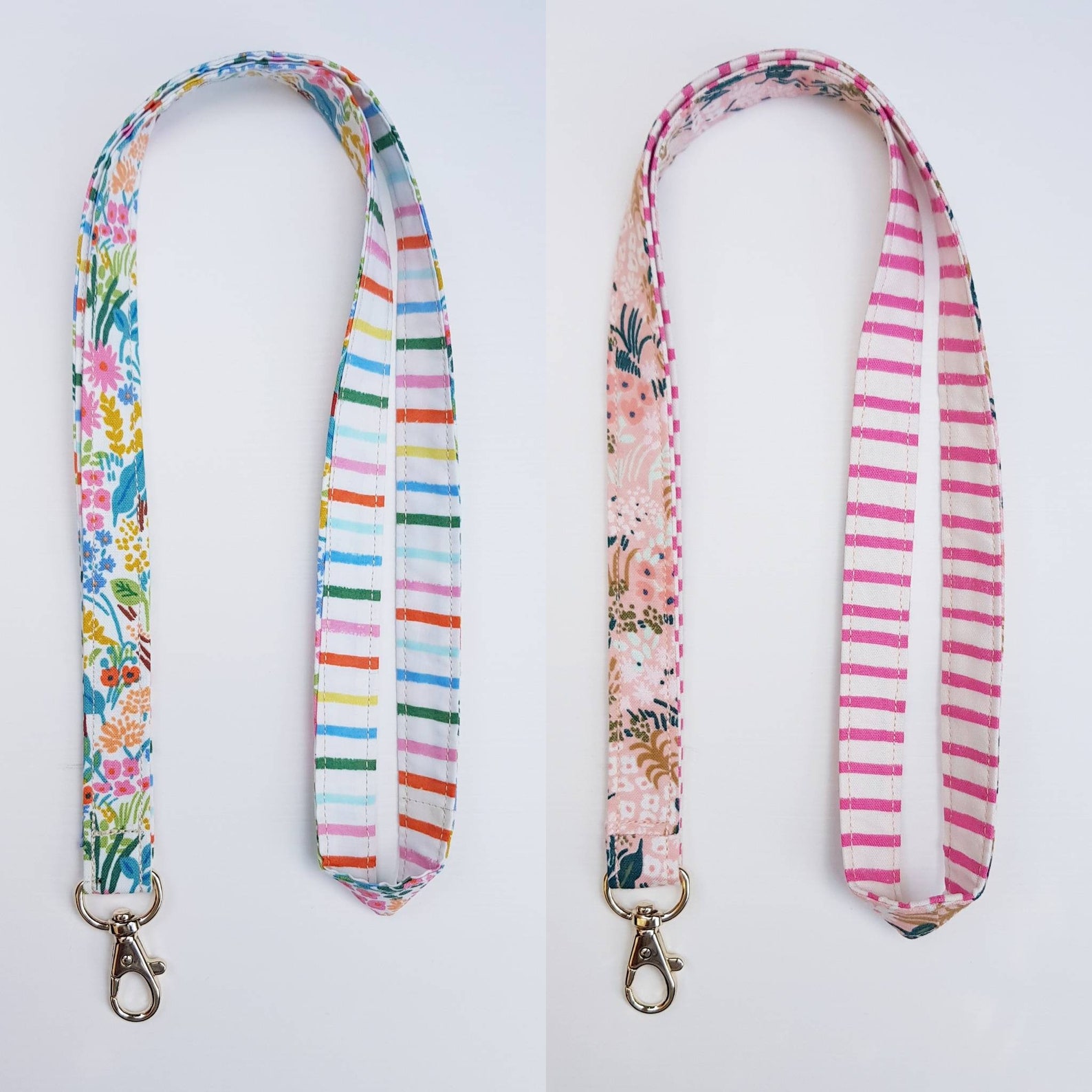 Rifle paper co lanyard Cotton and steel lanyard English Etsy