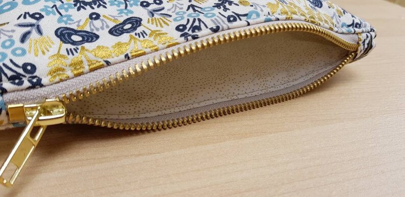 Teachers gift Floral pouch wristlet Rifle paper co Menagerie Tapestry Rifle paper co pouch wristlet Cotton and Steel pouch wristlet