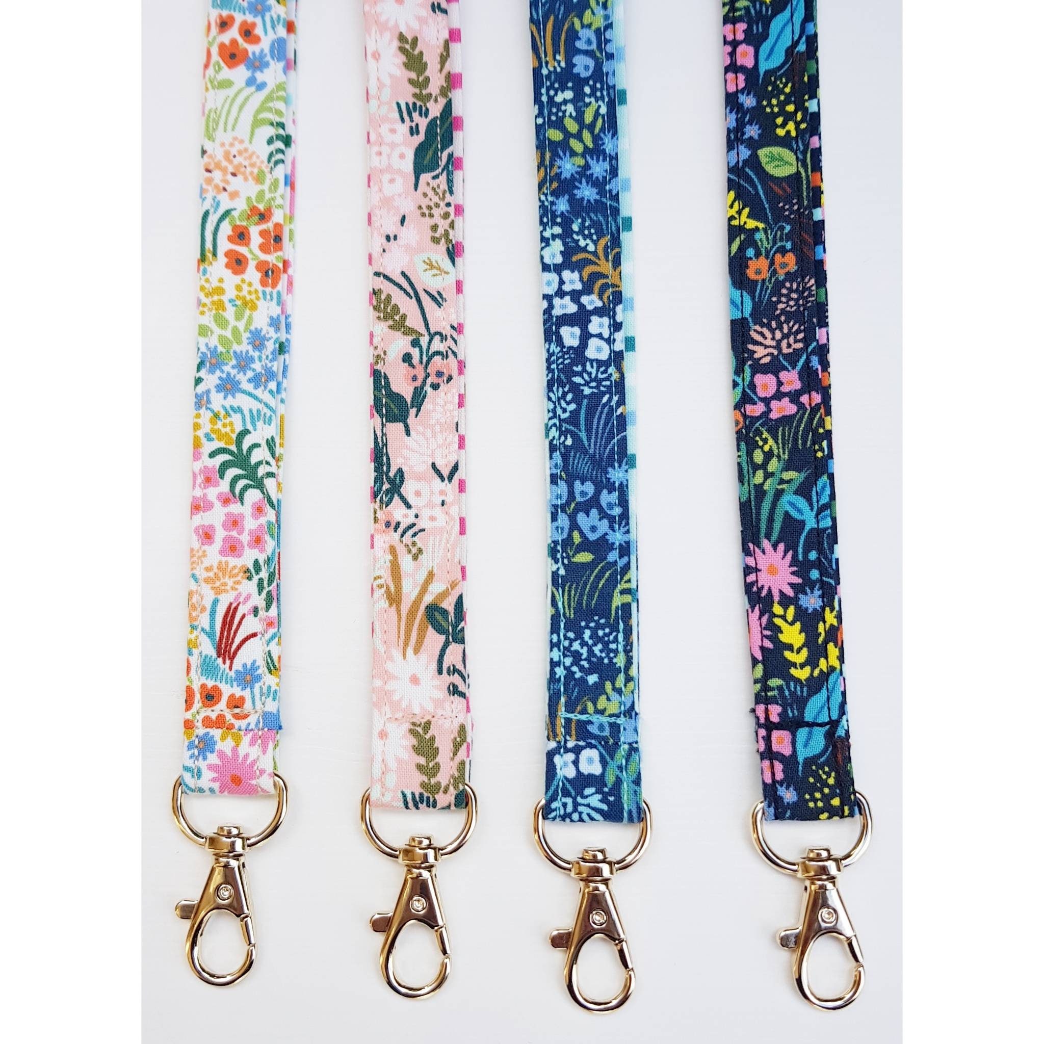 Rifle paper co lanyard Cotton and steel lanyard English Etsy