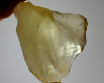 Libyan Desert Glass Specimen Gemstone Tektite Mineral Meteorite