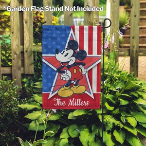 Personalized Disney Mickey Mouse, Outdoor/indoor Flag, Personalized ...
